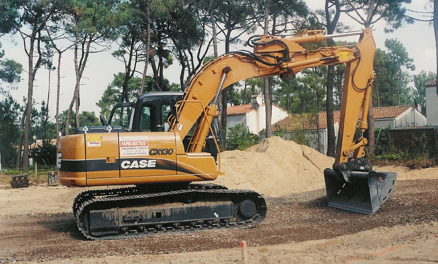 Réalisation de travaux de terrassement à La Tranche sur Mer par Bulteau TP