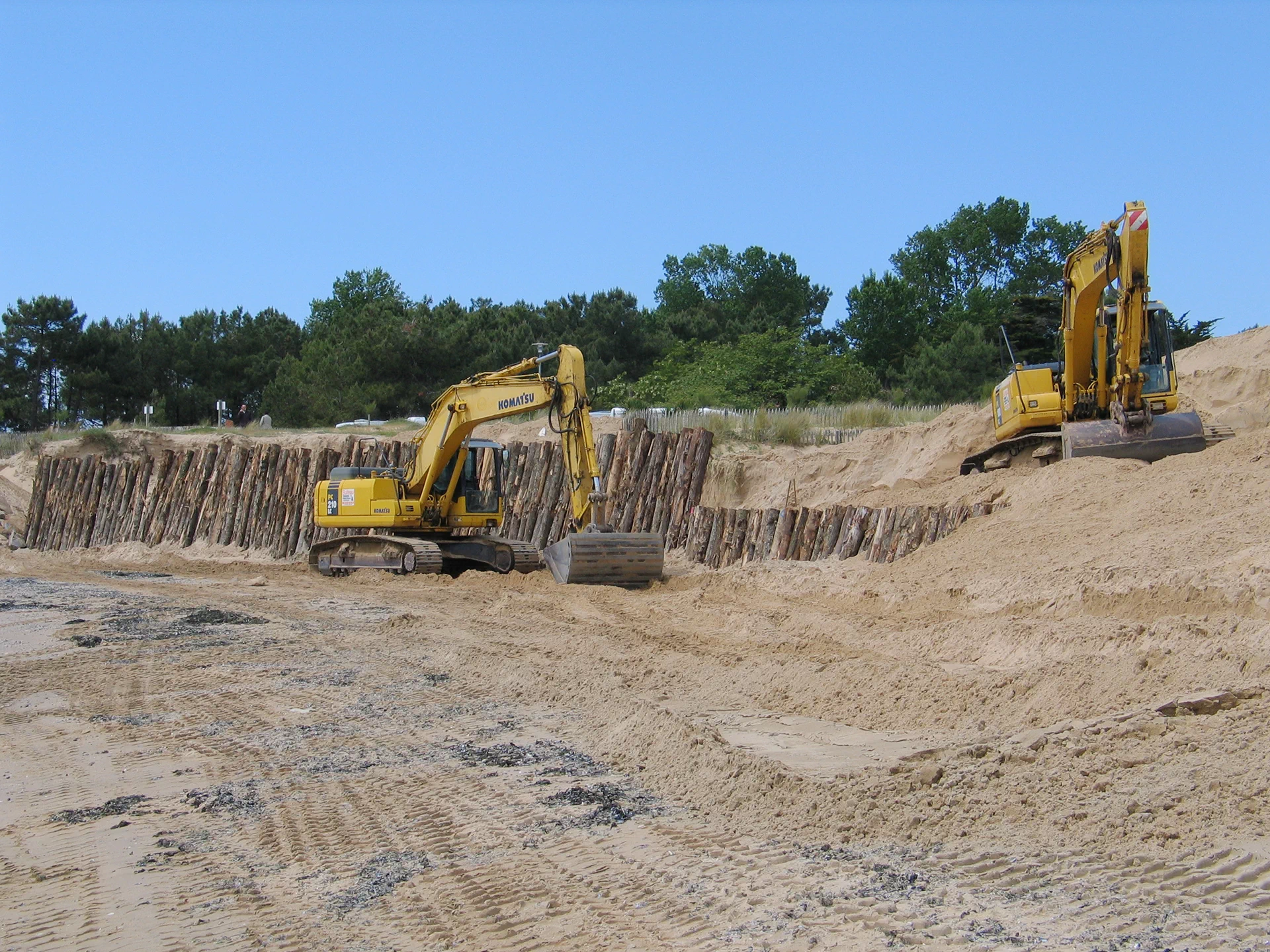 Réalisation de travaux de terrassement à La Tranche sur Mer par Bulteau TP